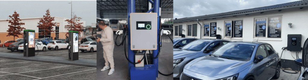EV Rapid Charging Points at Commercial Sites