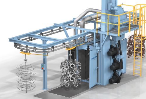 Industrial Shot Blasting Machine