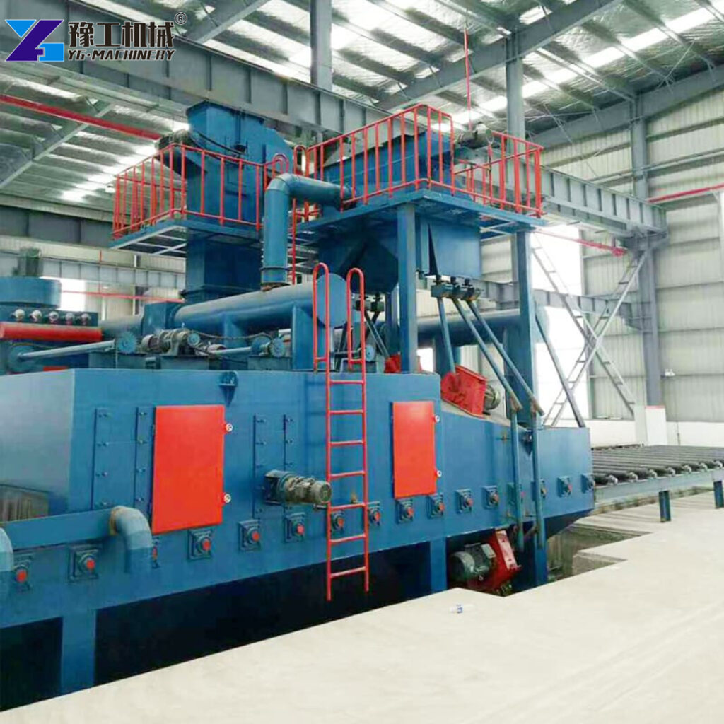 Steel Structure Rust Removal Process Machine