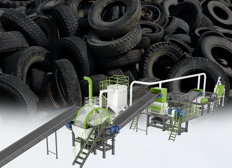Tire Recycling Line price