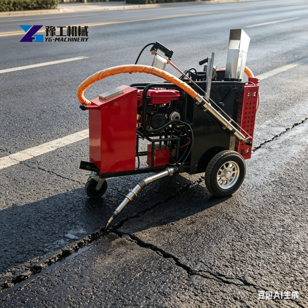 asphalt crack filler machine