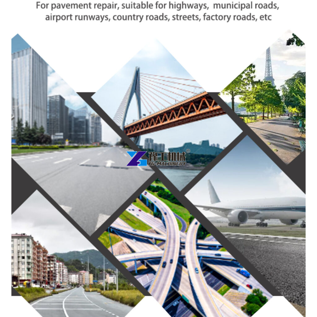 asphalt crack filling equipment road repair