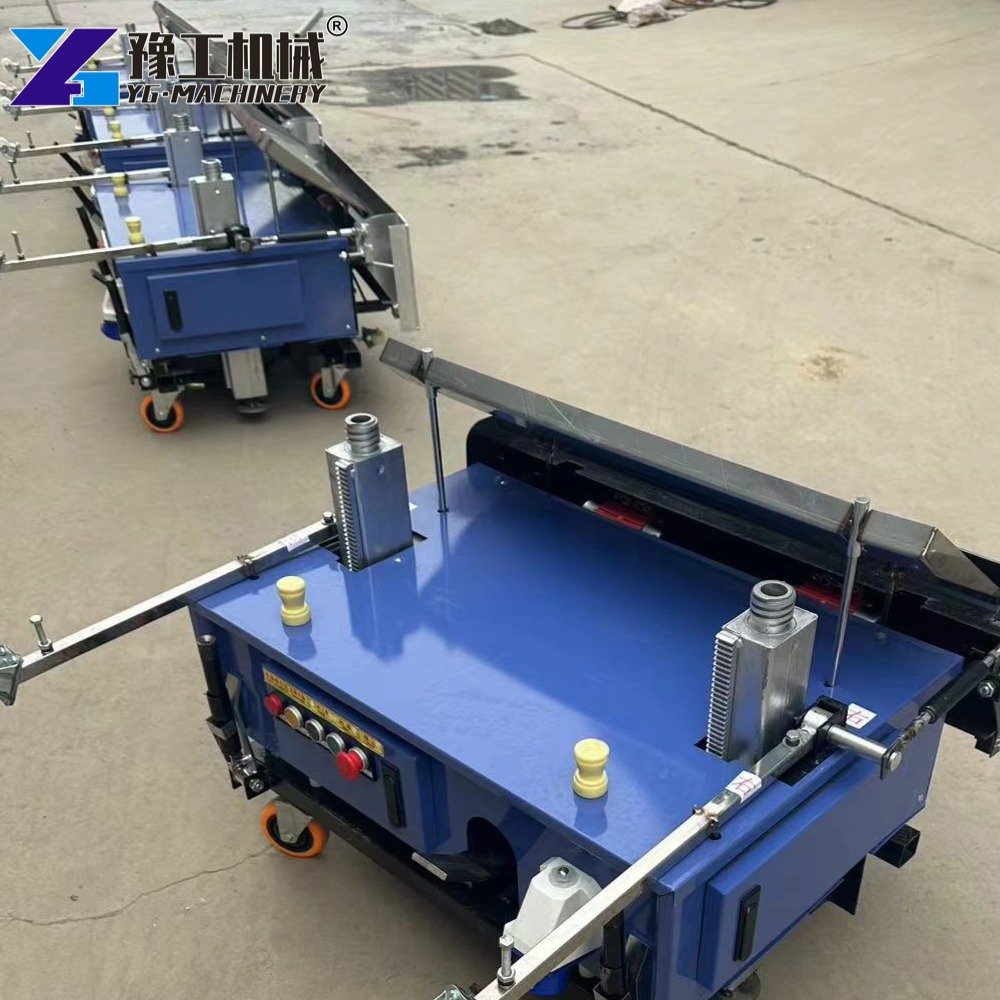 automatic cement plastering machine