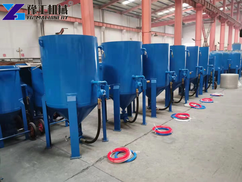 automatic sand blasting machine