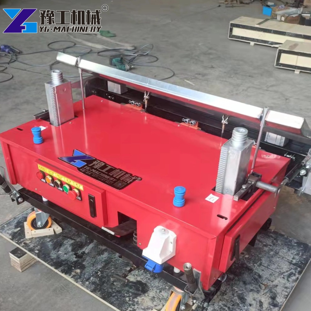 automatic wall cement plastering machine