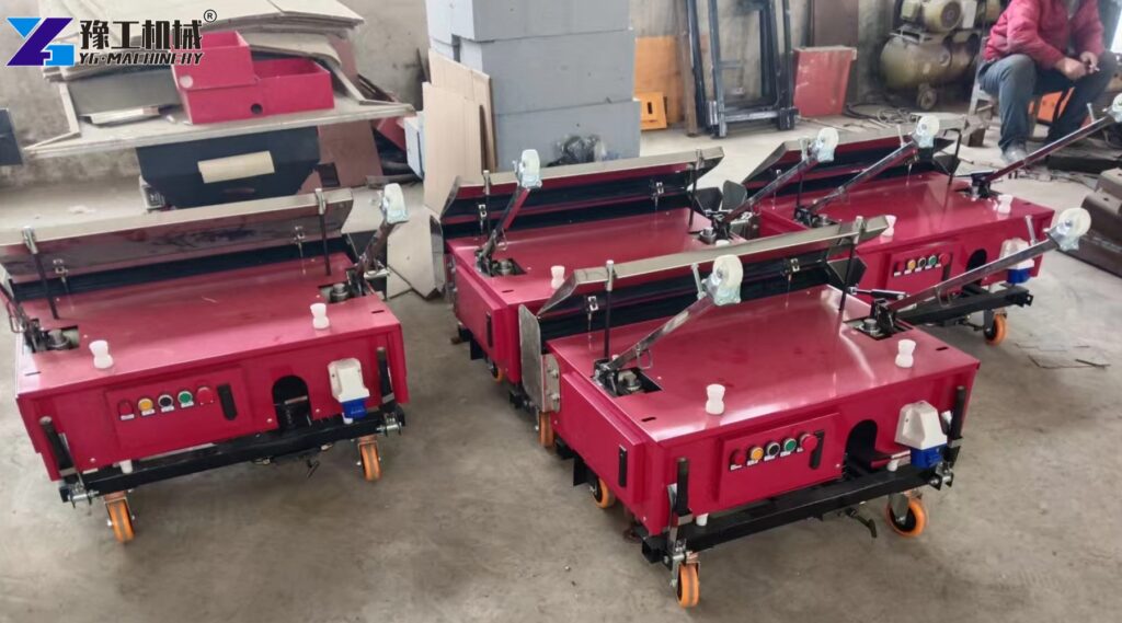 automatic wall rendering machine