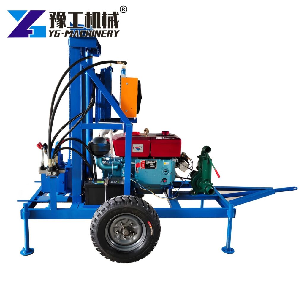 borehole drilling machine