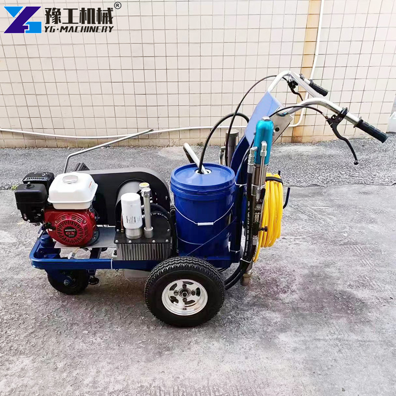 cold paint road marking machine for parking lot