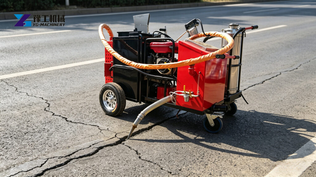 crack fill equipment