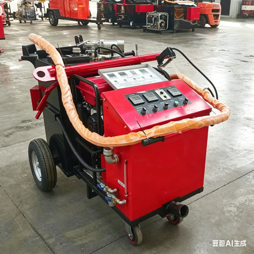 crack filling machine