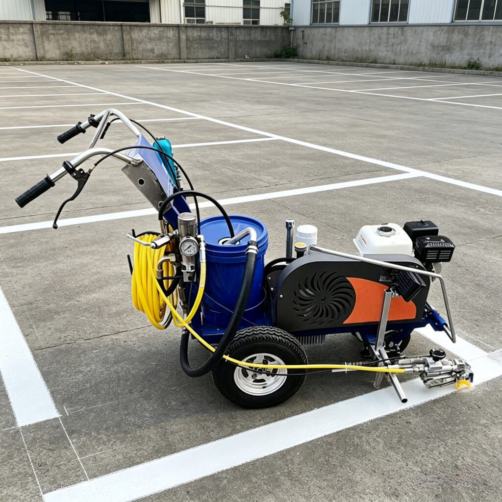 custom cold paint road marking machine