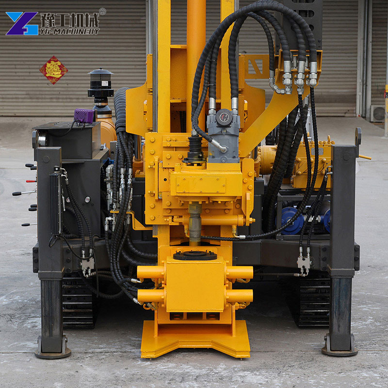diamond coring rig drilling in rock formation