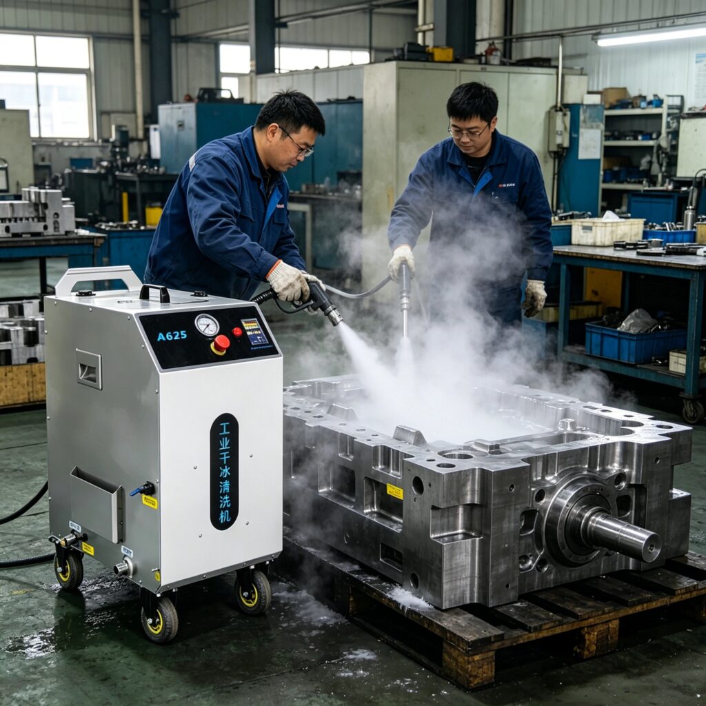 dry blasting equipment for efficient industrial surface preparation