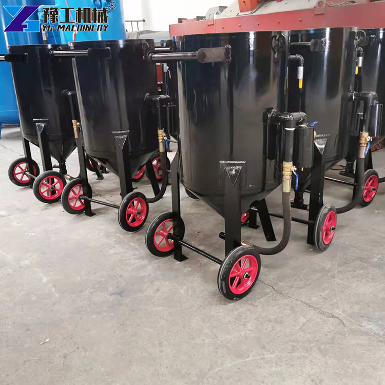 dustless sand blasting machine metal surface preparation
