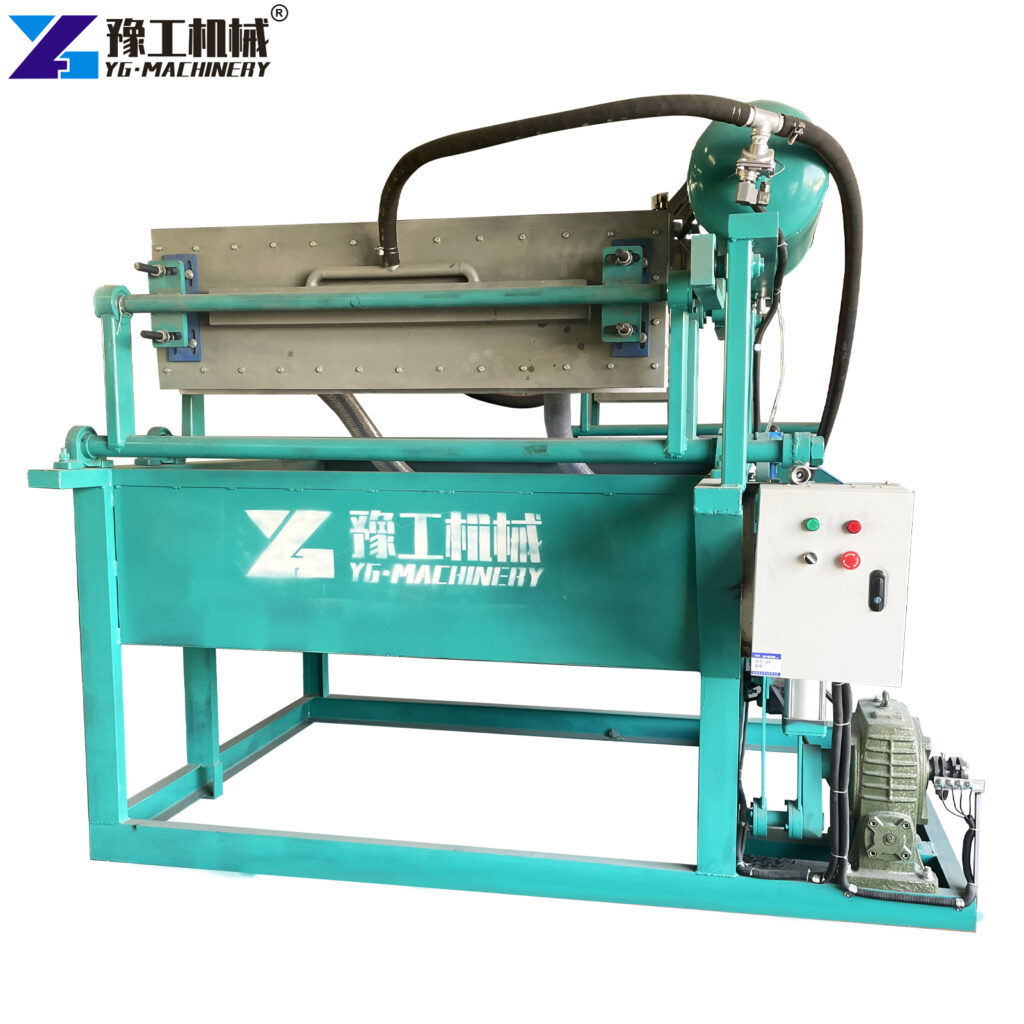 egg carton making machine factory operation