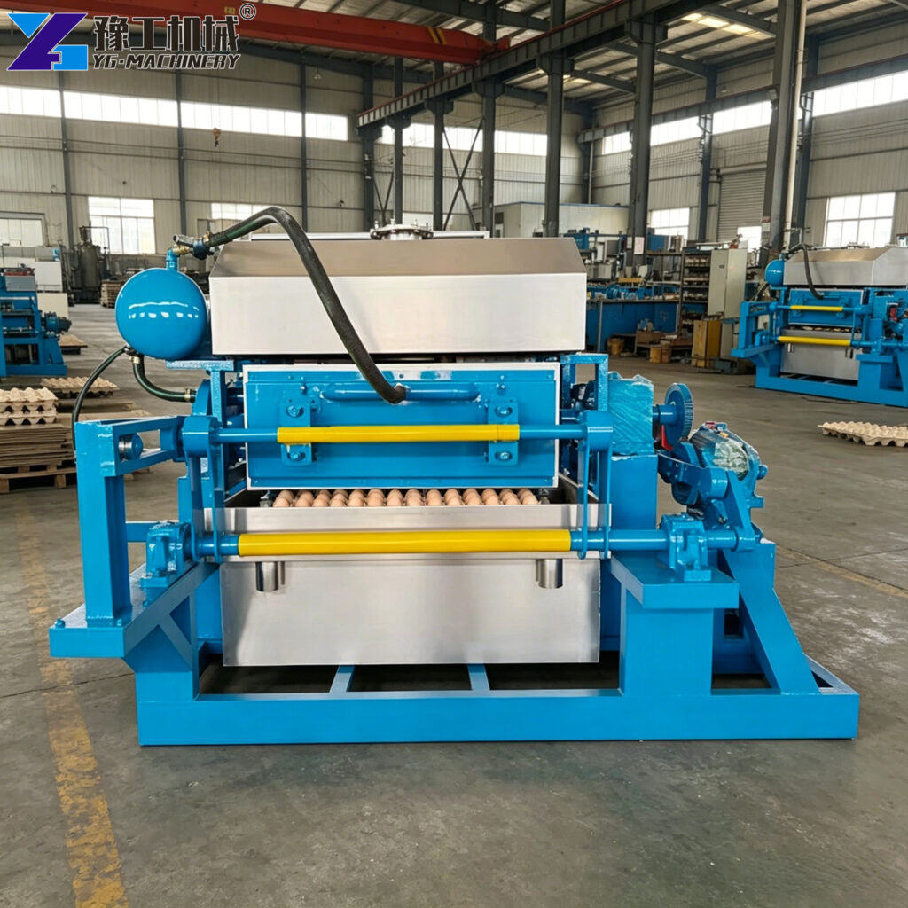 egg carton making machine factory production line
