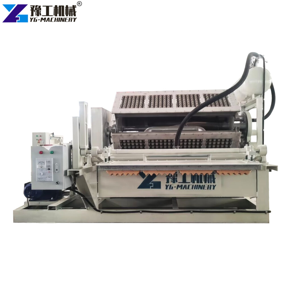 egg tray machine pulp forming process