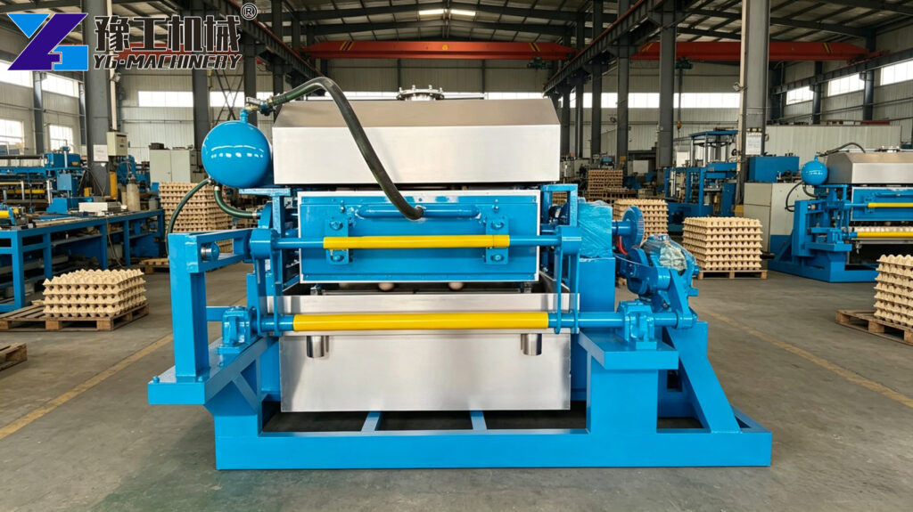 egg tray maker machine factory production line