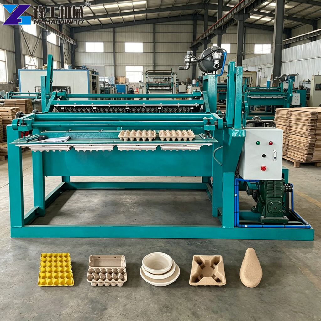 egg tray maker machine pulp molding process