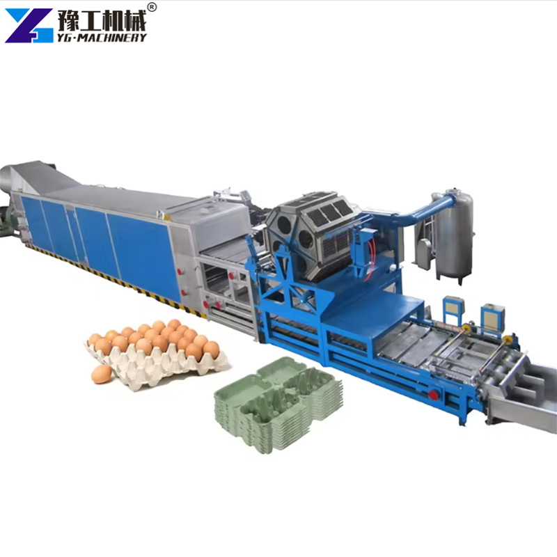 egg tray manufacturing machine pulp forming process