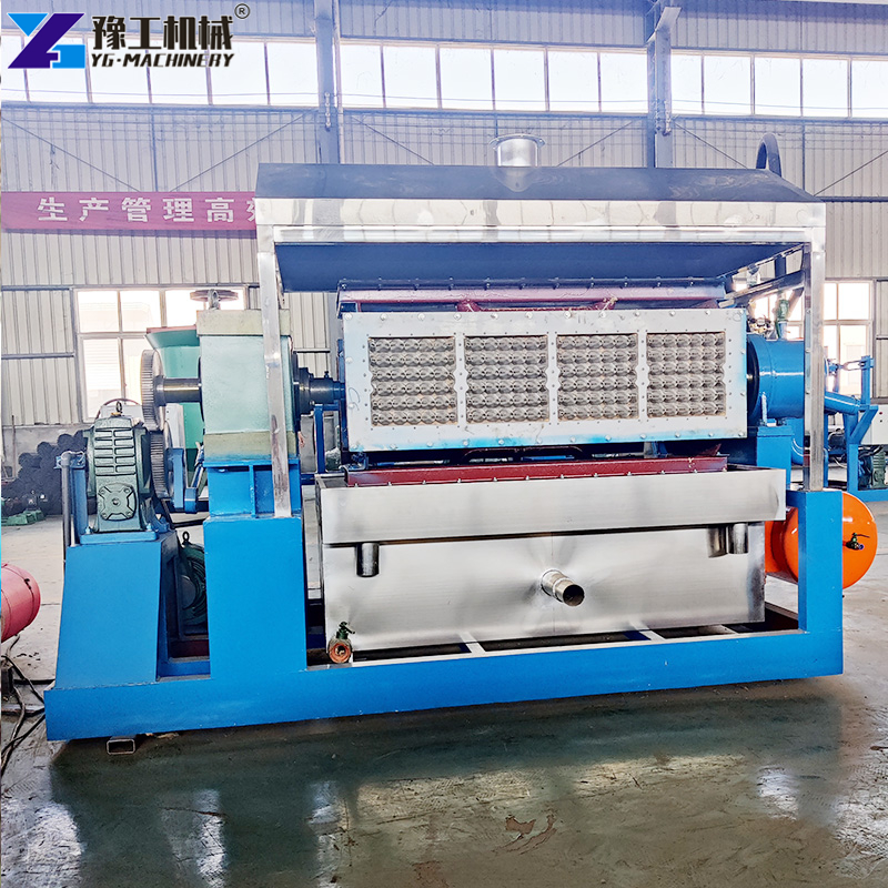 egg tray production machine recycling paper waste