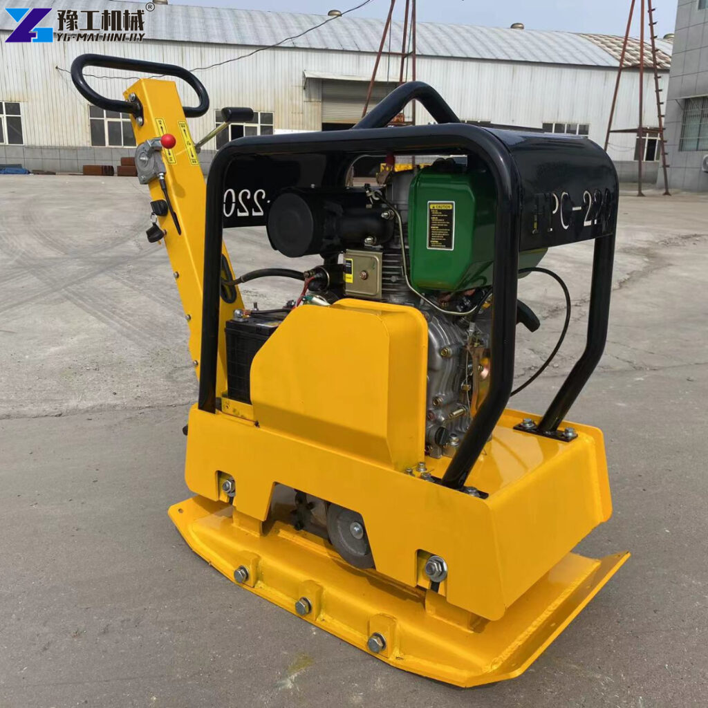 electric wacker plate