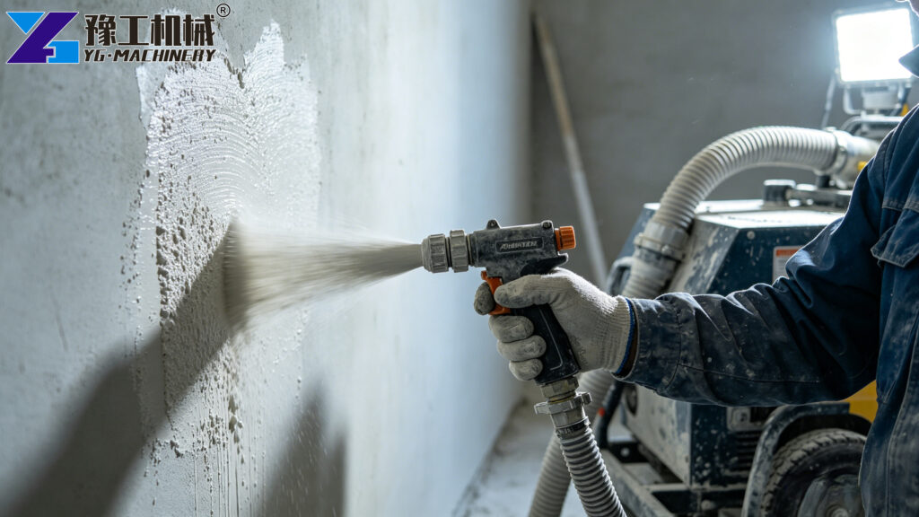 gypsum plaster sprayer