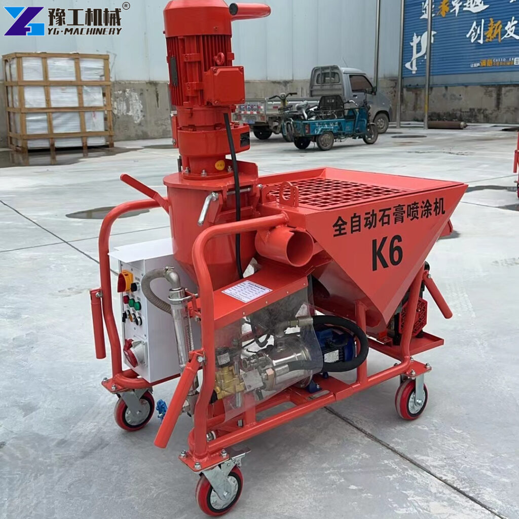 gypsum spray machine