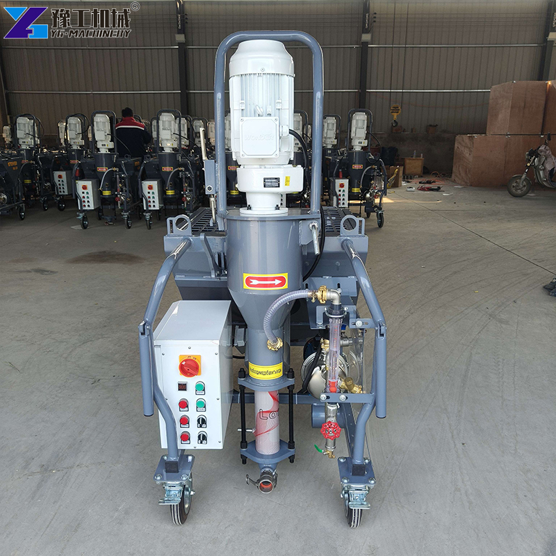 gypsum spray machine building wall coating