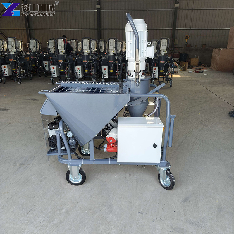 gypsum spray machine ceiling plaster spraying