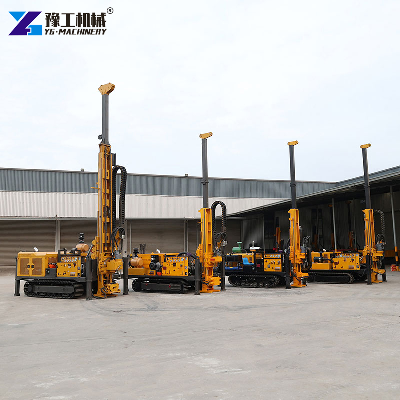 hydraulic core drilling machine crawler type