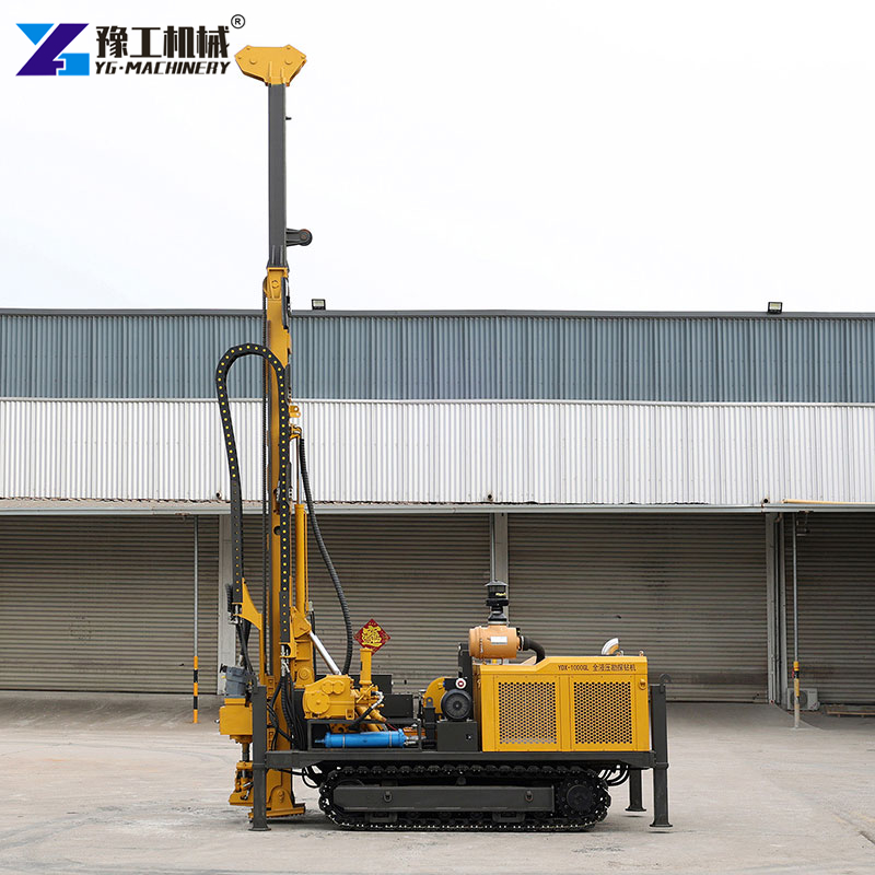 hydraulic drilling rig field performance test