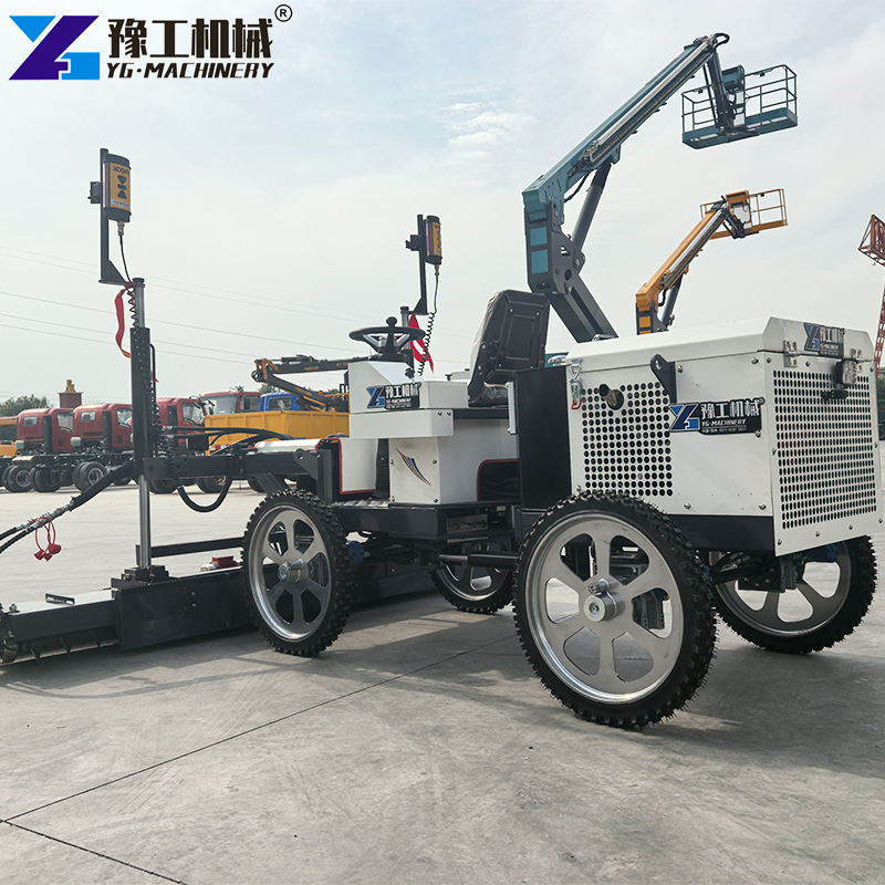 laser concrete leveling machine site operation dubai