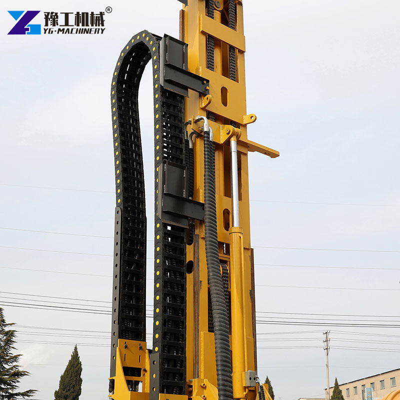 mining drilling rig operator working site