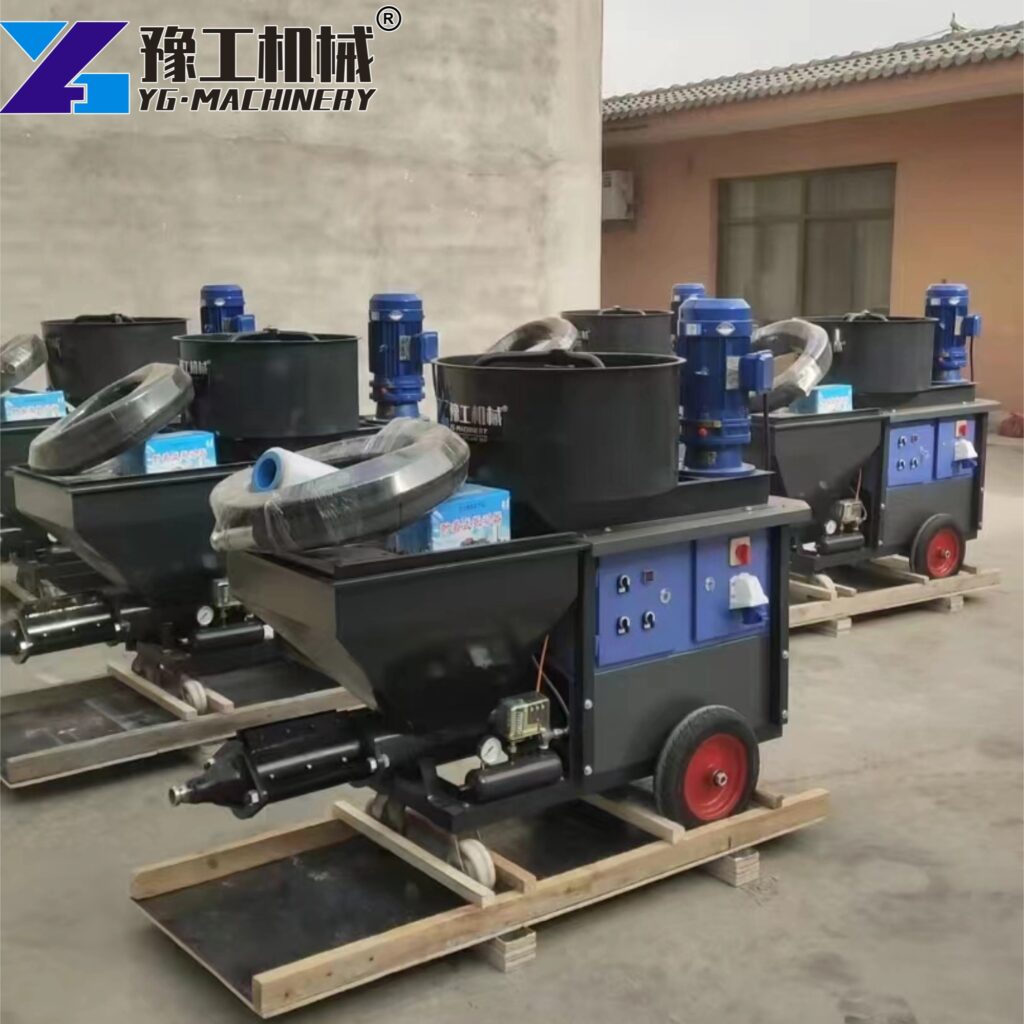 mortar spraying machine manufacturer