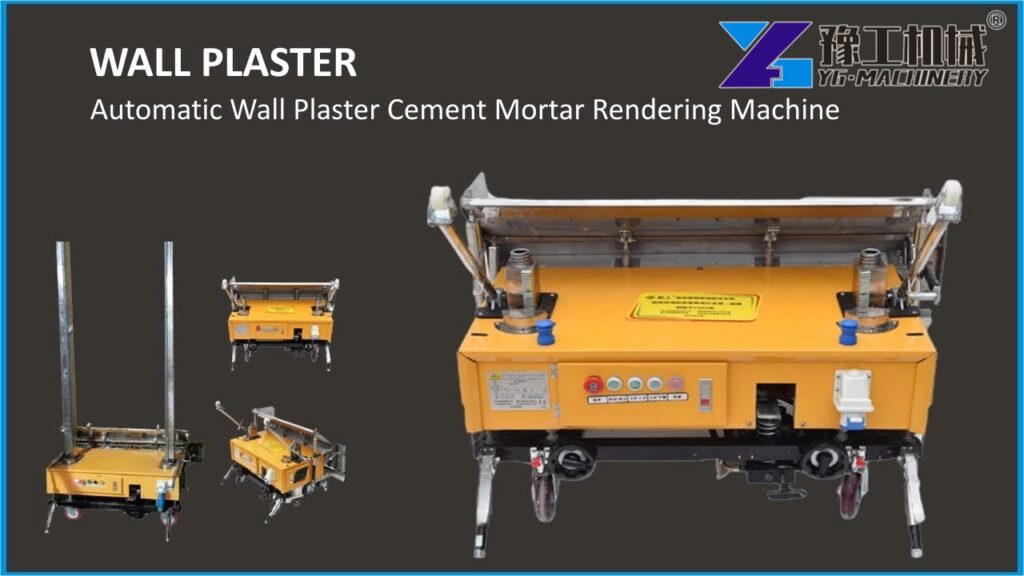plaster machine for wall rendering