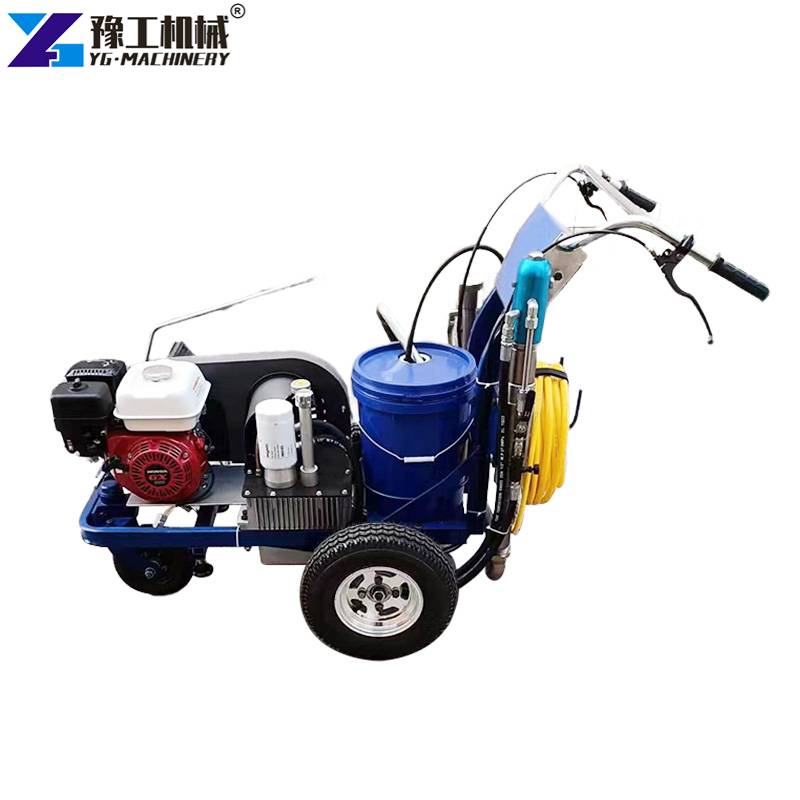 portable cold paint road line marking machine