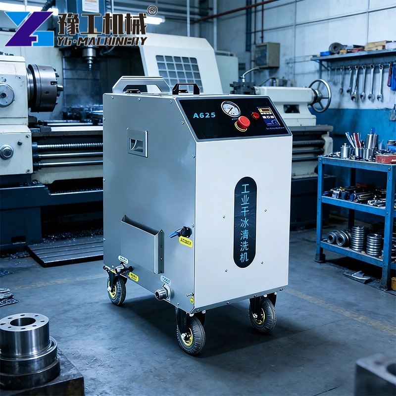 portable dry ice blasting machine