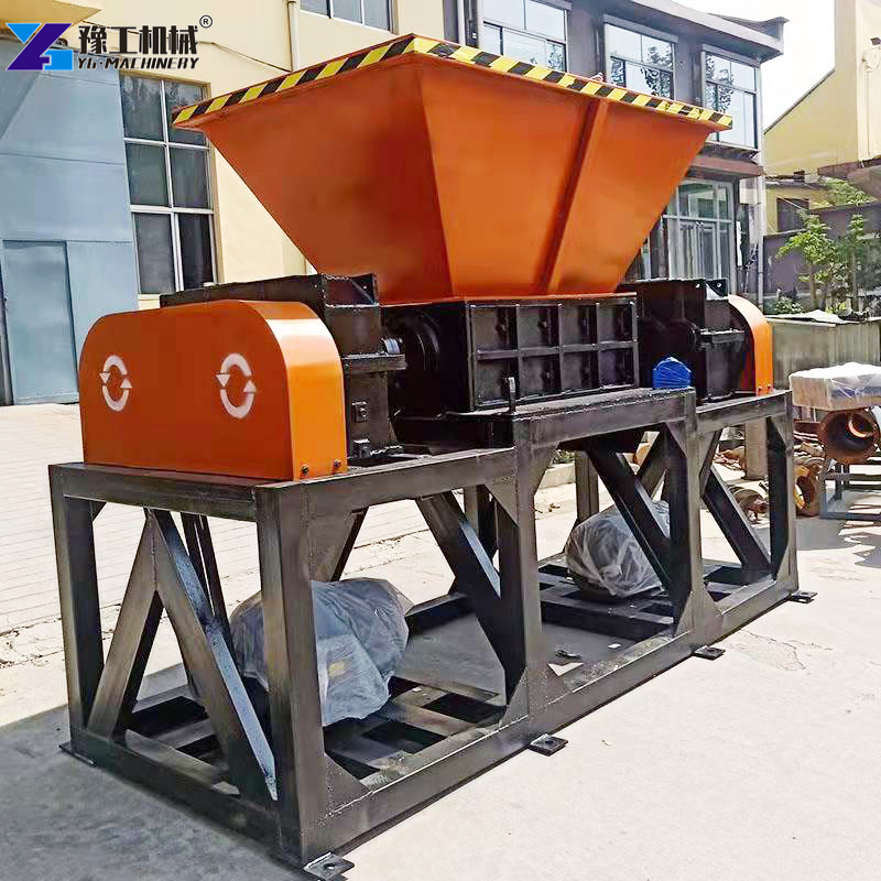 portable tire shredder recycling plant