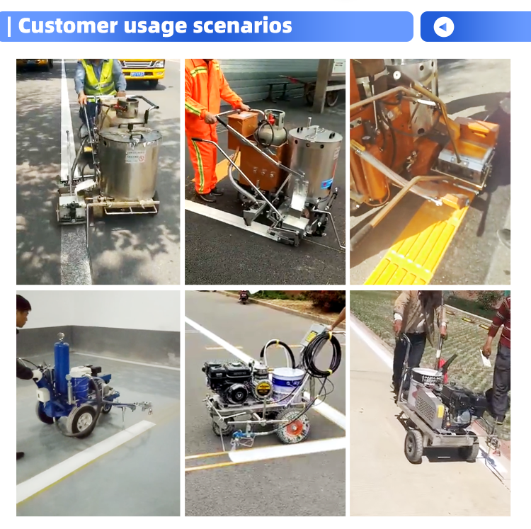 road marking machine