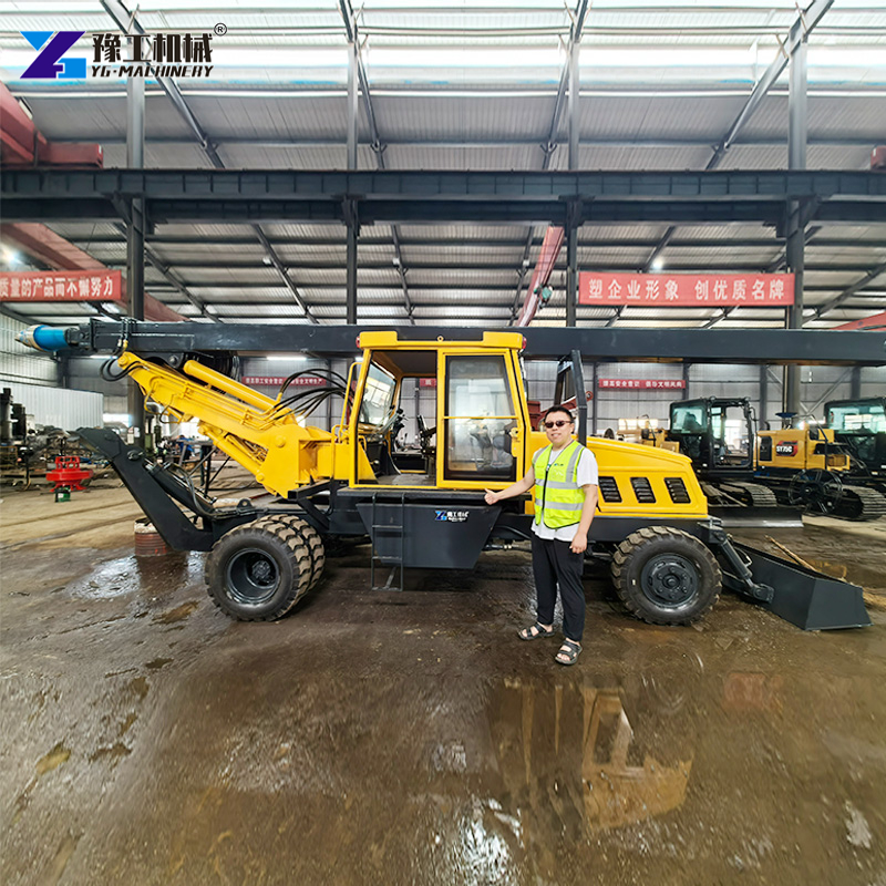 rotary drilling rig machine