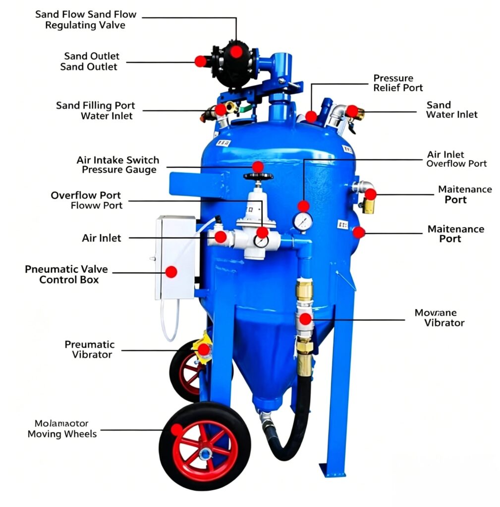 sandblasting machine