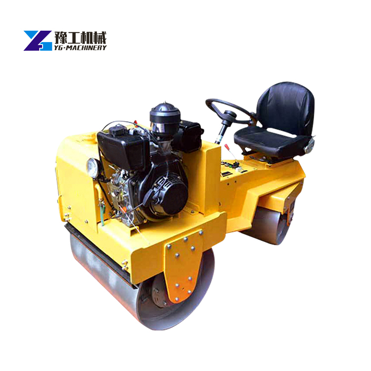 small road roller for trench compaction