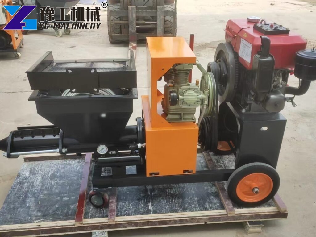 spray plaster machine