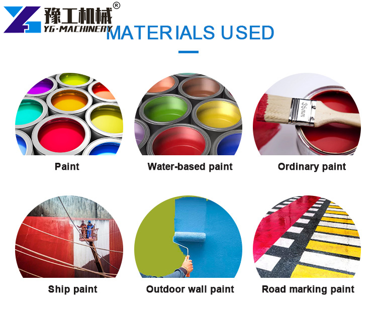 thermoplastic paint machine for parking lots