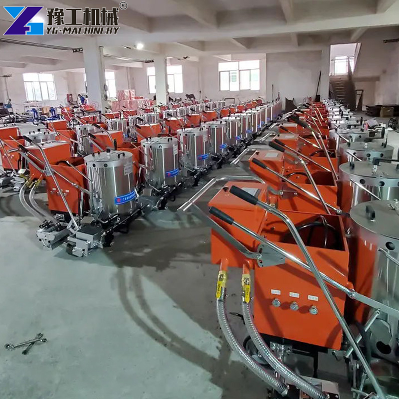 thermoplastic striping machine for commercial use