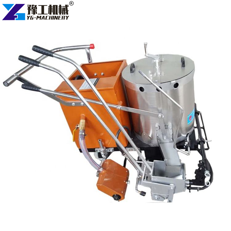 thermoplastic striping machine for industrial use