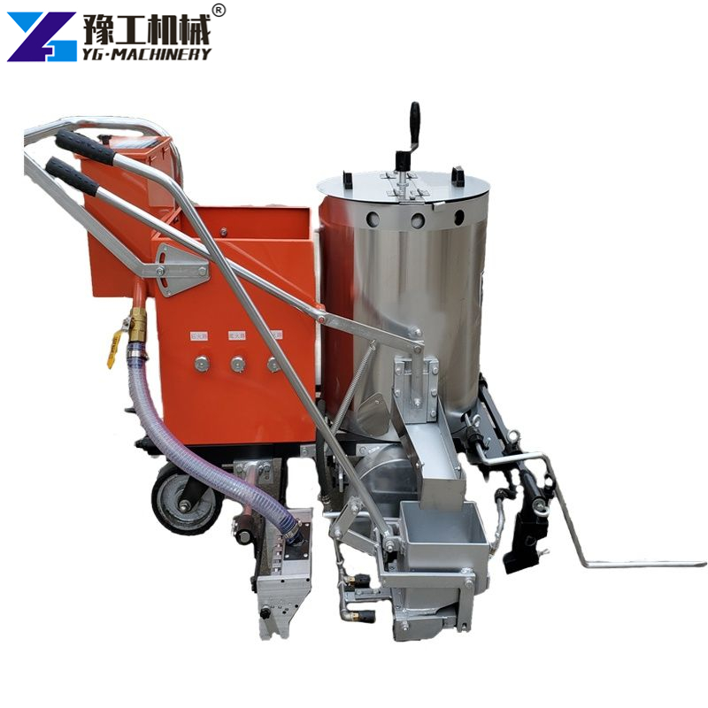 thermoplastic striping machine