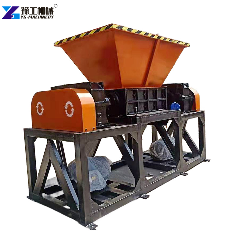 tire shredder machine cutting system