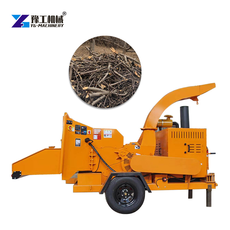 tree wood chipper export loading container